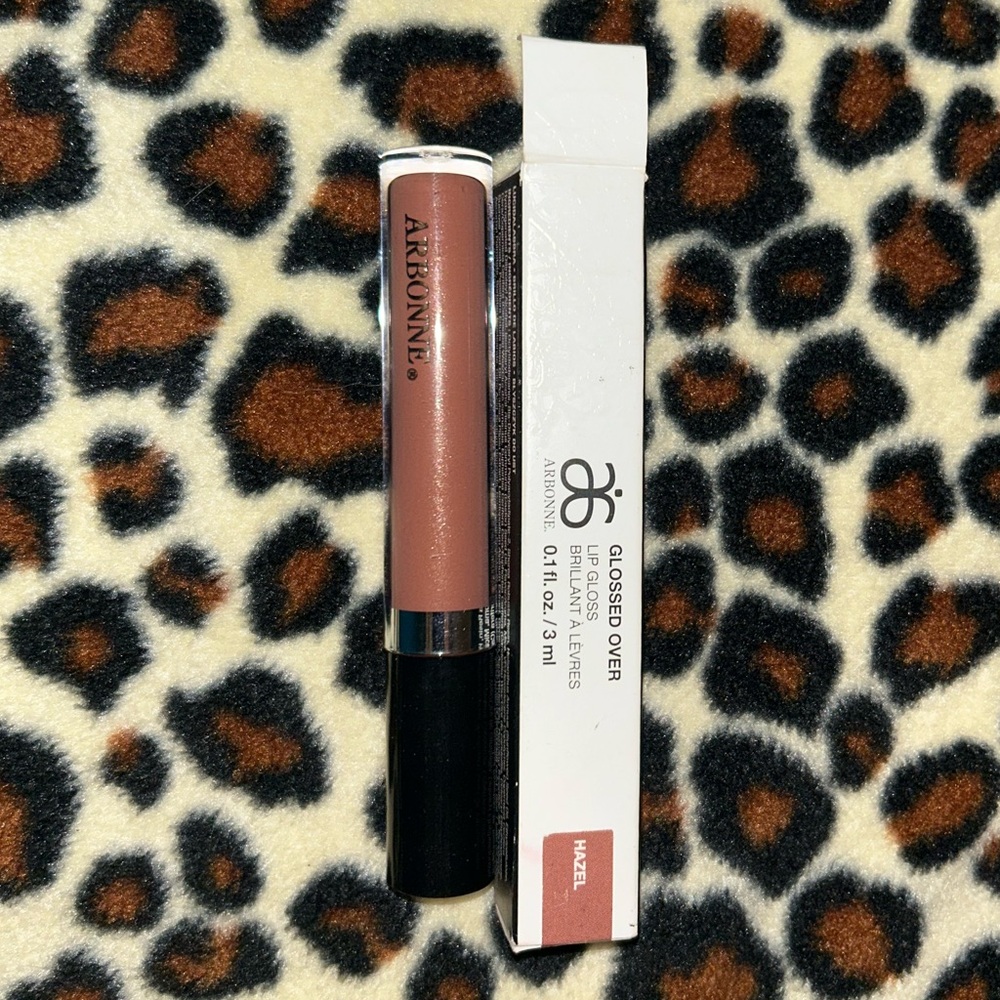 Brand new Arbonne lip gloss in shade hazel!